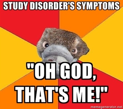 Image from The Adventures of Psychology Student Platypus as found on Pinterest